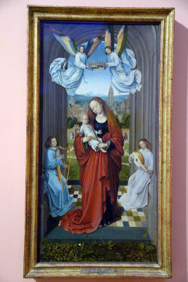 Madonna standing in an arch, c. 1500 - Maestro de la Madonna André - 8556