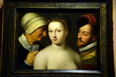 Le billet doux, c. 1570 - François Clouet - 8684