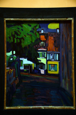 Murnau: Houses in the Obermarkt, 1908 - Wassily Kandinsky - 9465