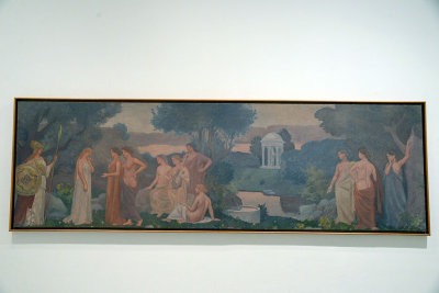 Joaqun Torres Garca - Philosophy presented by Pallas on Parnassus (1911) - Museo Reina Sofa, Madrid - 9845
