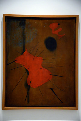Joan Mir - Pintura, la Mancha roja (1925) - Museo Reina Sofa, Madrid - 9917