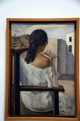 Salvador Dal - Muchacha de espaldas (1925) - Museo Reina Sofa, Madrid - 0028