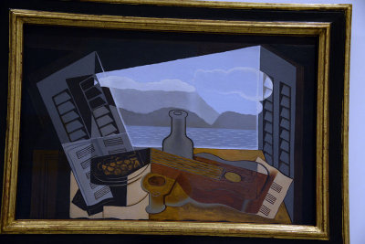 Juan Gris - La fentre ouverte (1921) - Museo Reina Sofa, Madrid - 0056