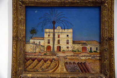 Joan Mir - La casa de la palmera (1918) - Museo Reina Sofa, Madrid - 0082