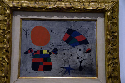 Joan Mir - Le sourire des ailes flamboyantes (1953) - Museo Reina Sofa, Madrid - 0220