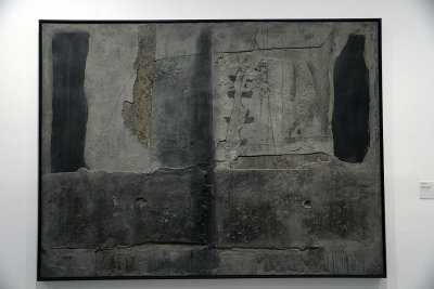 Antoni Tpies - Superposicin de materia gris (1961) - Museo Reina Sofa, Madrid - 0238