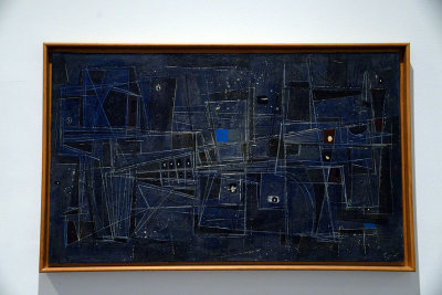 Luis Feito - Pintura (1955) - Museo Reina Sofa, Madrid - 0251