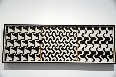 Manuel Calvo Abad - Composition, Triptych (1961) - Museo Reina Sofa, Madrid - 0343