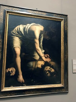 David and Goliath, c. 1599 - Caravaggio - Museo del Prado, Madrid - 6822
