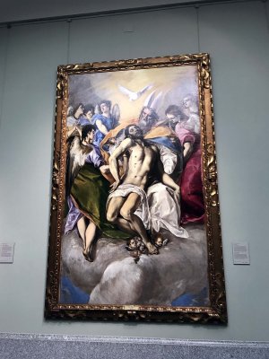 The Holy Trinity, 1577-1579 -  El Greco - Museo del Prado, Madrid - 6826