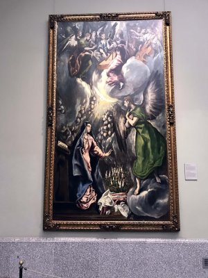 The Annunciation, 1597-1560 - El Greco - Museo del Prado, Madrid - 6827