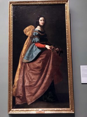 Saint Elisabeth of Portugal, 1635 - Francisco de Zurbarn - Museo del Prado, Madrid - 6836