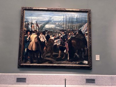 The Surrender of Breda, 1635 - Diego Velzquez - Museo del Prado, Madrid - 6837