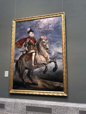 Felipe III on horseback, 1635 - Diego Velzquez - Museo del Prado, Madrid - 6847