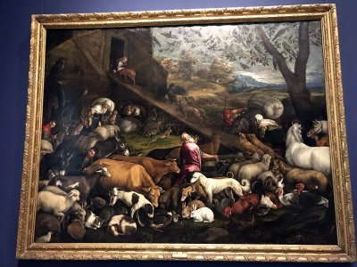 The Animals entering Noahs Ark, 1570 - Jacopo Bassano - Museo del Prado, Madrid - 6848