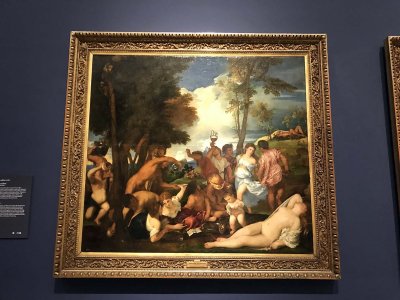 The Andrians, 1523-1526 - Titian - Museo del Prado, Madrid - 6851