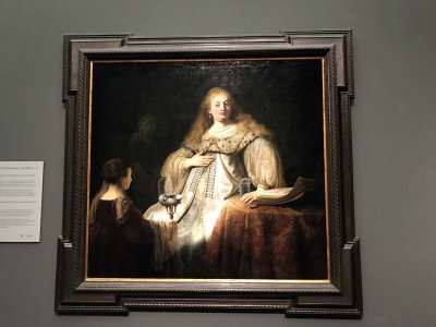 Artemisia, 1634 - Rembrandt - Museo del Prado, Madrid - 6859