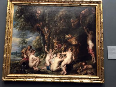 Nymphs and Satyrs, 1638-1640 - Rubens - Museo del Prado, Madrid - 6862