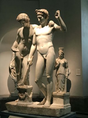 Orestes and Pylades or The San Ildefonso Group, ca 10 a.c. - Museo del Prado, Madrid - 6870