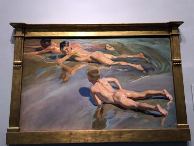 Boys on the Beach, 1909 - Joaqun Sorolla - Museo del Prado, Madrid - 6873