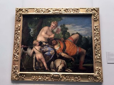 Venus and Adonis, 1580 - Paolo Veronese - Museo del Prado, Madrid - 6885