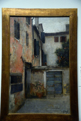 Ramon Casas i Carb - The Patio, 1890 - 0577