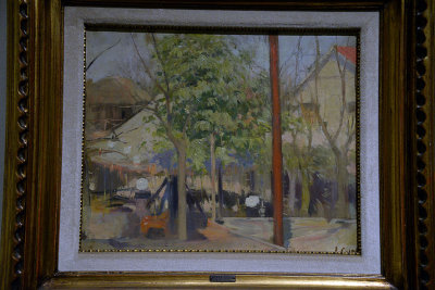 Ramon Casas i Carbó - Courtyard in Montmartre, 1900 - 0586