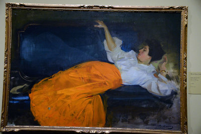 Ramon Casas i Carb - Woman Resting, 1898 - 0626