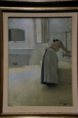 Ramon Casas i Carb - Preparing the Bath, 1895 - 0697