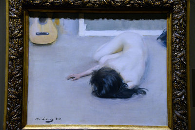 Ramon Casas i Carb - Nude with Guitar, 1894 - 0699