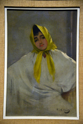 Ramon Casas i Carbó - Girl with White Shawl, 1898 - 0718