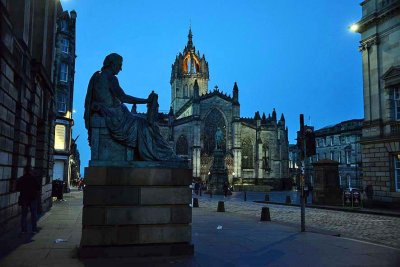 Royal Mile and Saint Giles Cathedral - 4973