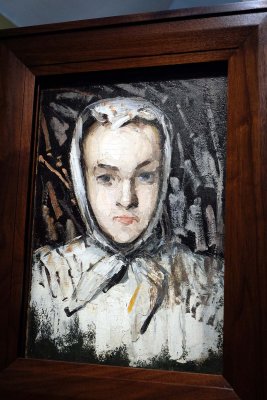 Portrait de Marie Czanne, soeur de l'artiste (1866-67) - Saint Louis Art Museum - 2482