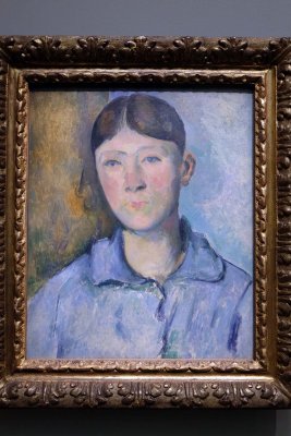 Portrait de Madame Czanne (1886-1887) - Muse dOrsay - 2526