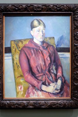 Madame Czanne au fauteuil jaune (1888-1890) - Riehen/Ble, Fondation Beyeler - 2532