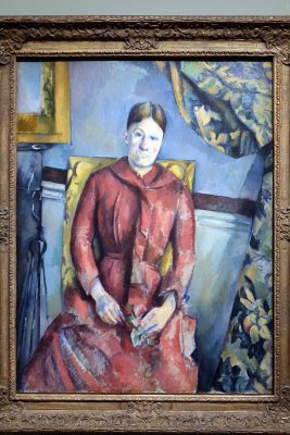 Madame Czanne au fauteuil jaune (1888-1890) - New Yort, MET Museum - 2539
