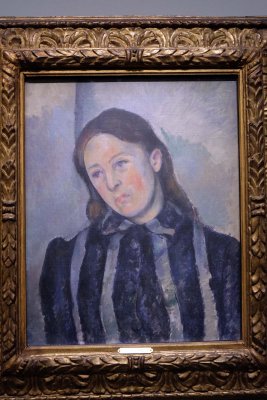 Portrait de Madame Czanne (1885-1886) - Philadelphia Museum of Art,  - the Henry P. McIlhenny Collection - 2557