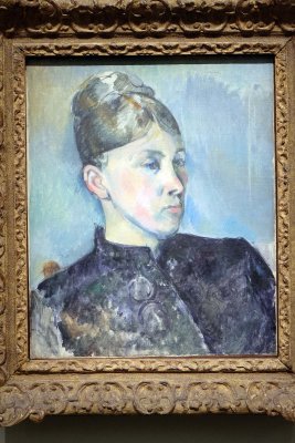 Portrait de Madame Czanne (1885-1886) - Philadelphia Museum of Art, the Samuel S. White 3rd and Vera White Collection - 2559