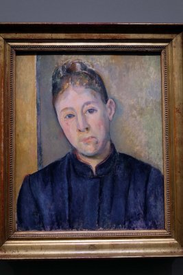 Portrait de Madame Czanne (1885-1886) - Muse d'Orsay - 2577