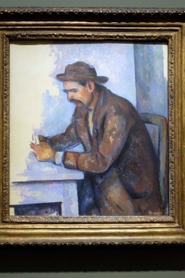 Le Joueur de carte s (tude), (vers 1890-1892) - Muse d'Orsay - 2581