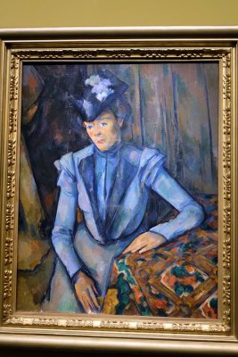 La Dame en bleu (vers 1904) - St Ptersbourg, Muse de l'Ermitage - 2591