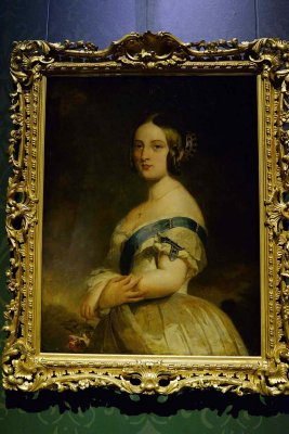 Queen Victoria (1819-1901) by Franz Xavier Winterhalter - 5755