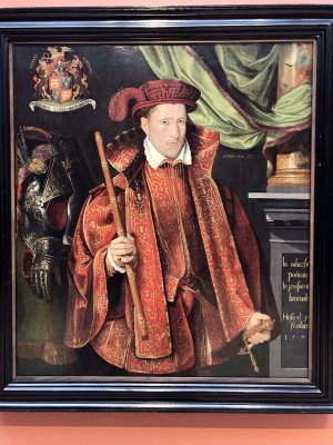 George Seton, 5th Lord Seton (1530-1586), attributed to Adrian Vanson - 9545