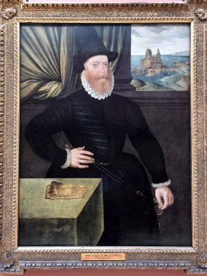 James Douglas, 4th Earl of Morton (1516-1581), attributed to Arnold Bronckorst - 9547