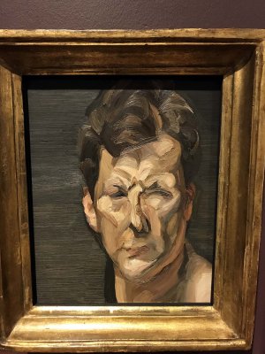 Man's Head, Self Portrait III (1963) - Lucian Freud - 9553