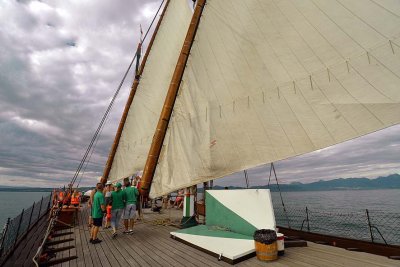 Sur la barque La Savoie, Evian - 8962