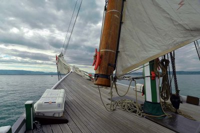 Sur la barque La Savoie, Evian - 8971