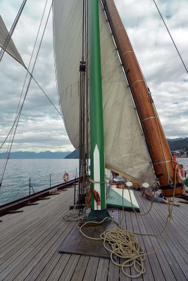 Sur la barque La Savoie, Evian - 8978