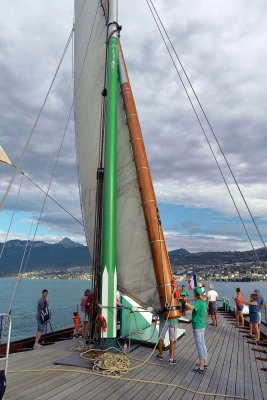 Sur la barque La Savoie, Evian - 9002
