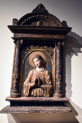 Virgin at Prayer (1462) - Giacomo da Cattaro - 1925